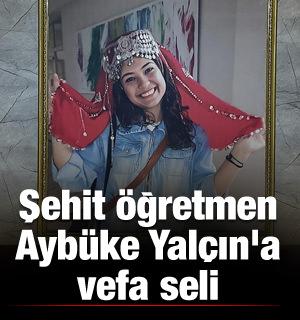 Şehit Aybüke Öğretmen mezarı başında anıldı