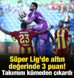 Süper Lig'de altın değerinde 3 puan! Takımını kümeden çıkardı