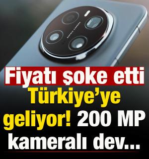 200 MP kameralı telefon Türkiye'ye geliyor! Fiyatı şoke etti
