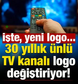 Ünlü televizyon kanalı 30 yıllık logosunu değiştiriyor! İşte, yeni logo...