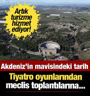 Akdeniz’in mavisine uzanan tarih: “Anıtsal antik tiyatrolar”