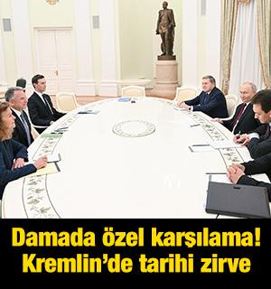 Kremlin'deki ABD-Rusya zirvesi sona erdi