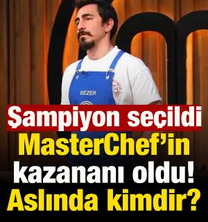 MasterChef 2025 şampiyonu oldu! Sezer Dirican kimdir?