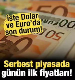 Dolar ve Euro ka&ccedil; TL? İşte g&uuml;n&uuml;n ilk fiyatları!