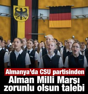 Almanya'da, Alman Milli Marşı zorunlu olsun talebi!