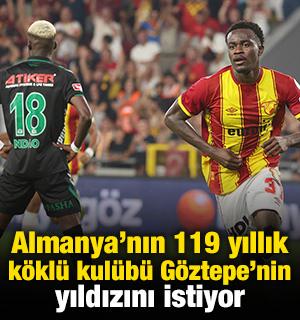 Almanya'nın 119 yıllık köklü kulübü Göztepe'nin yıldızını istiyor