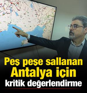 Antalya'da büyük deprem riski var mı?