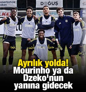 Fenerbahçe'de ayrılık yolda! Mourinho ya da Dzeko'nun yanına gidecek
