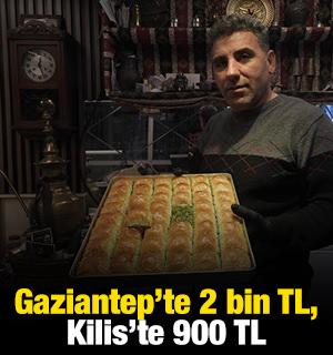 Gaziantep'te 2 bin TL, Kilis'te 900 TL