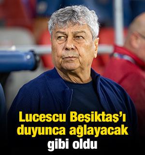 Lucescu, Beşiktaş'ı duyunca ağlayacak gibi oldu: Kendini güçlükle tutabildi