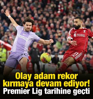 Olay adam rekor kırmaya devam ediyor! Premier Lig tarihine geçti