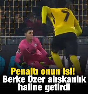 Penaltı onun işi! Berke Özer alışkanlık haline getirdi
