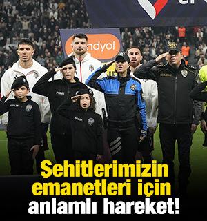 Şehitlerimizin emanetleri için anlamlı hareket!