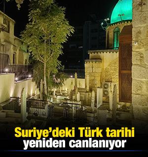Suriye'deki Türk tarihi yeniden canlanıyor! Tarihi camiye Türk dokunuşu