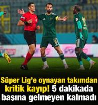 1. Lig'de şampiyonluğa oynayan takımdan kritik kayıp! 5 dakikada başına gelmeyen kalmadı