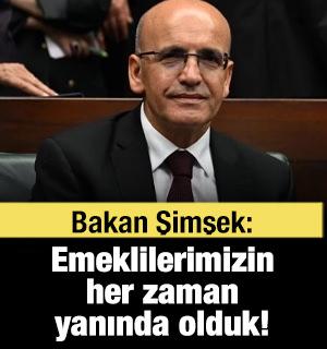 Bakan Şimşek'ten maaş a&ccedil;ıklaması: Her zaman yanlarında olduk!