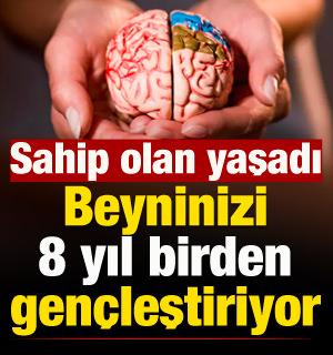 Beyninizi 8 yıl gen&ccedil;leştiriyor! Şartlara sahip olanlar yaşadı