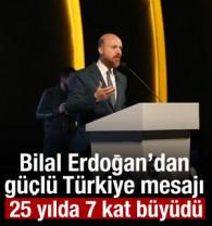 Bilal Erdoğan&rsquo;dan g&uuml;&ccedil;l&uuml; T&uuml;rkiye mesajı: Birlik olursak daha da b&uuml;y&uuml;r&uuml;z