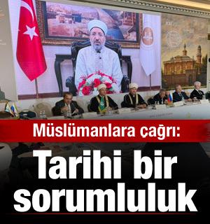 Arpaguş'tan M&uuml;sl&uuml;manlara &ccedil;ağrı: Tarihi bir sorumluluk