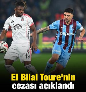 El Bilal Toure'nin cezası a&ccedil;ıklandı