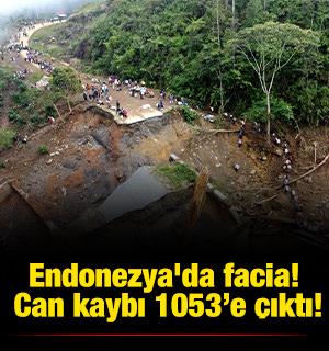 Endonezya'da facia! Can kaybı 1053&rsquo;e &ccedil;ıktı! 
