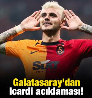 Galatasaray'dan Mauro Icardi a&ccedil;ıklaması! 