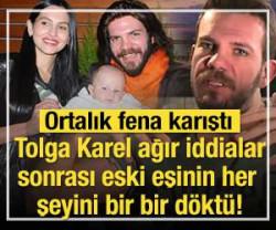 Tolga Karel eski eşi G&uuml;nay Musayeva&rsquo;ya &ouml;fke kustu
