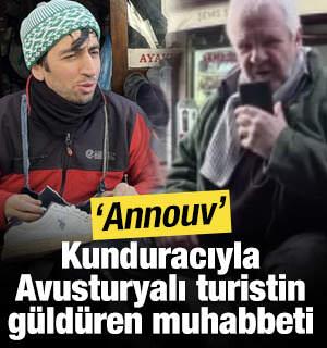 Konyalı kunduracı ile Avusturyalı turistin &lsquo;annouv&rsquo; muhabbeti g&uuml;ld&uuml;rd&uuml;