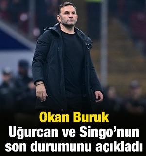 Okan Buruk Uğurcan ve Singo'nun son durumunu a&ccedil;ıkladı