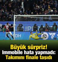 S&uuml;per Kupa'da b&uuml;y&uuml;k s&uuml;rpriz! Immobile hata yapmadı: Takımını finale taşıdı