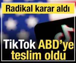 TikTok ABD'de kalmak i&ccedil;in teslim oldu!