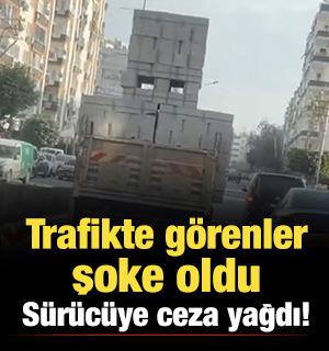 Trafikte g&ouml;renler şoke oldu: S&uuml;r&uuml;c&uuml;ye ceza yağdı!