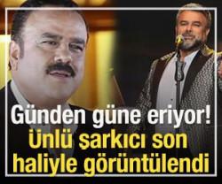 &Uuml;nl&uuml; şarkıcı son haliyle g&ouml;r&uuml;nt&uuml;lendi