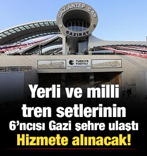 GAZİRAY ve milli tren setlerinin altıncısı: Hizmete alınacak!