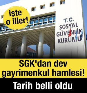 SGK'dan gayrimenkul hamlesi! Tarih belli oldu: İşte o iller!