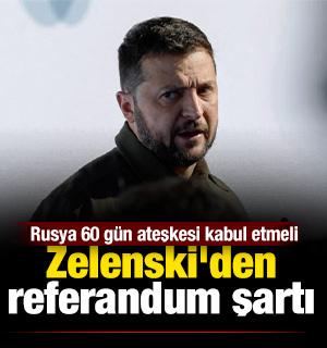 Zelenski'den Trump g&ouml;r&uuml;şmesi &ouml;ncesi barış planı a&ccedil;ıklaması