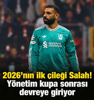 2026'nın ilk '&ccedil;ileği' Mohamed Salah! Galatasaray planını yaptı! Kupa bekleniyor