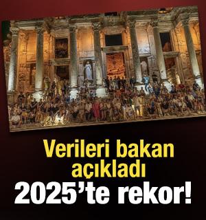 Bakan Ersoy a&ccedil;ıkladı: M&uuml;zeler 2025'te ziyaret&ccedil;i rekoruna koştu