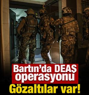 Bartın'da DEAŞ operasyonu: G&ouml;zaltılar var!