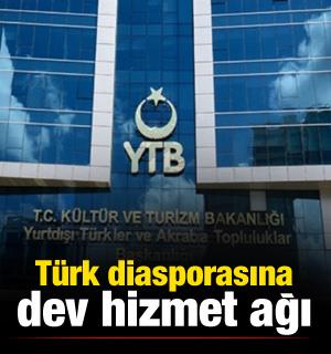 T&uuml;rk diasporasına dev hizmet ağı