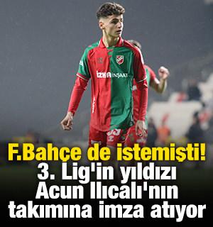 Fenerbah&ccedil;e de istemişti! 3. Lig'in yıldızı Acun Ilıcalı'nın takımına imza atıyor