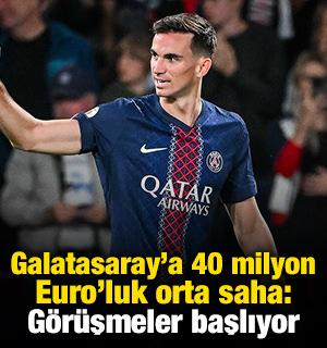 Galatasaray'a 40 milyon Euro'luk orta saha: G&ouml;r&uuml;şmeler başlıyor