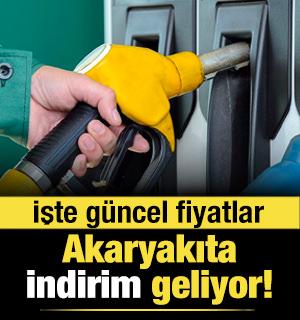 Akaryakıta indirim geliyor! İşte g&uuml;ncel fiyatlar