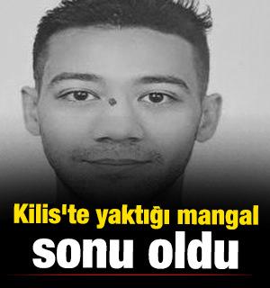 Kilis'te yaktığı mangal sonu oldu