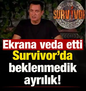 Survivor'da beklenmedik ayrıldı! Ekrana veda etti