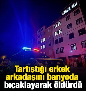 Tartıştığı erkek arkadaşını banyoda bı&ccedil;aklayarak &ouml;ld&uuml;rd&uuml;