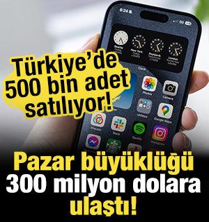 T&uuml;rkiye'de 500 bin tane satılıyor. Pazar b&uuml;y&uuml;kl&uuml;ğ&uuml; 300 milyon dolara ulaştı!