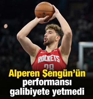 Alperen Şeng&uuml;n'&uuml;n performansı galibiyete yetmedi