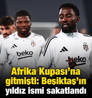 Beşiktaş'ın Afrika Kupası'ndaki yıldızı sakatlandı: Kul&uuml;pten ilk a&ccedil;ıklama