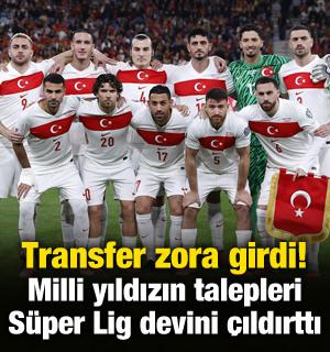 Bitti denilen transfer &ccedil;ıkmaza girdi! Milli yıldızın talepleri S&uuml;per Lig devini &ccedil;ıldırttı